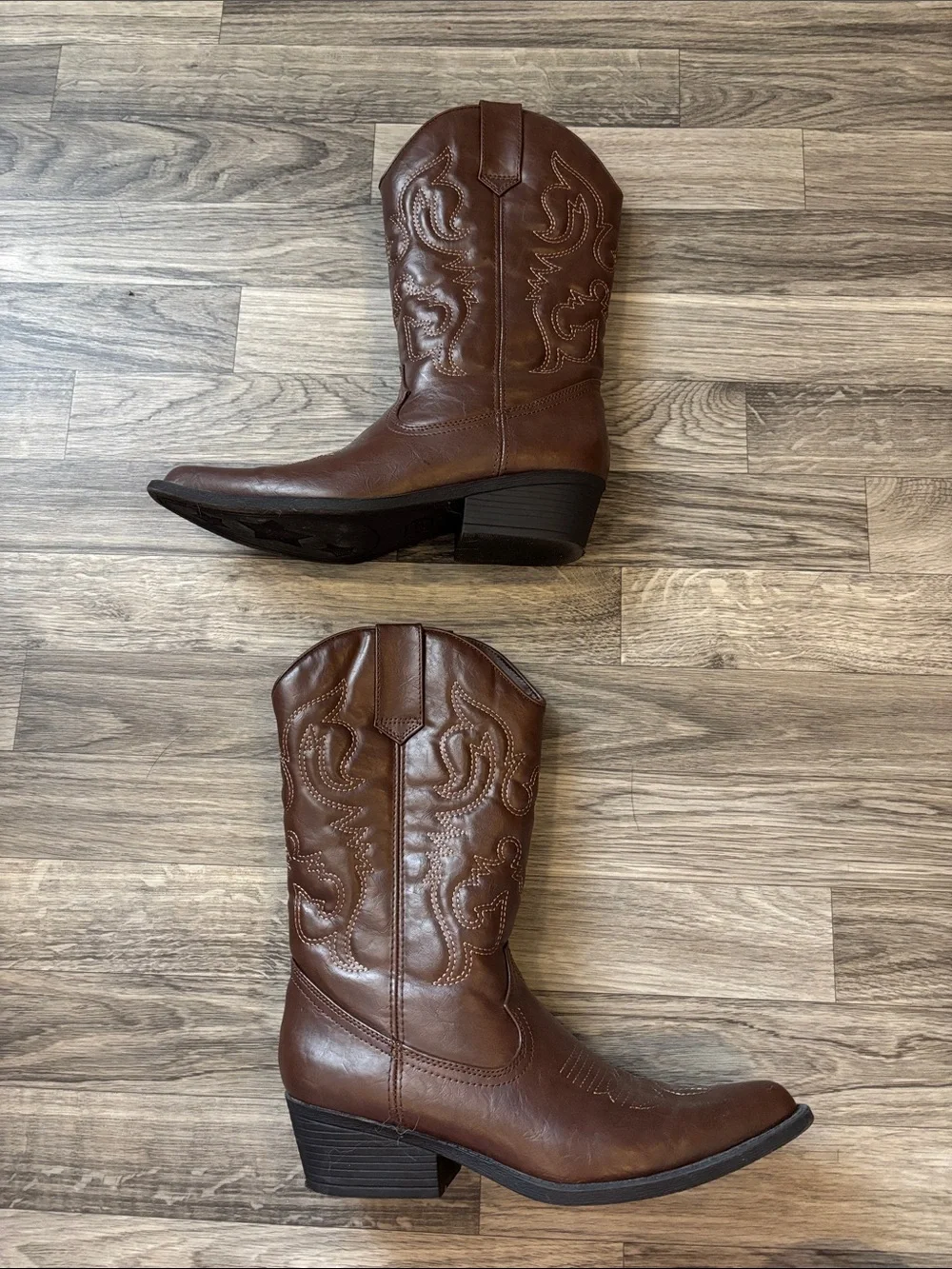Worn once - Madden Girl Cowgirl Boots